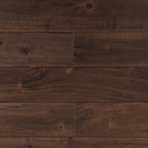 Asian Walnut Solid Hardwood Floor Hand Scraped Dusky