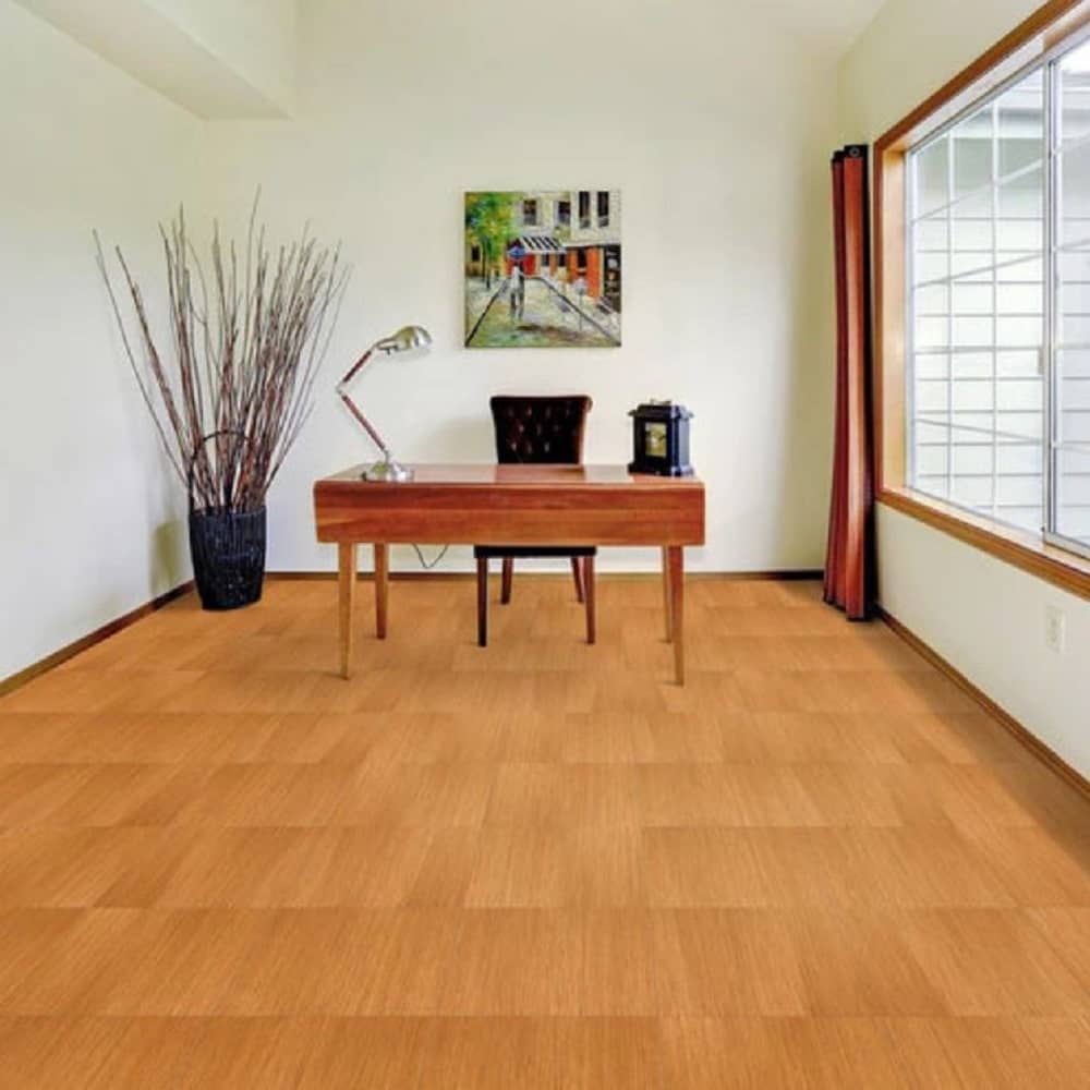 Perfection Classic Wood Pattern Luxury Vinyl Tile Floating Floors  Maple Room