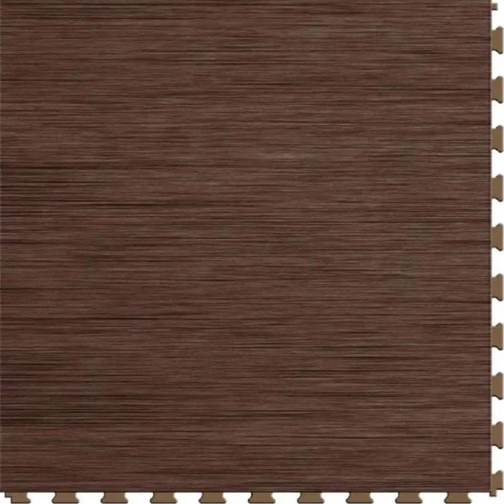 Perfection Classic Wood Pattern Luxury Vinyl Tile Floating Floors  Walnut