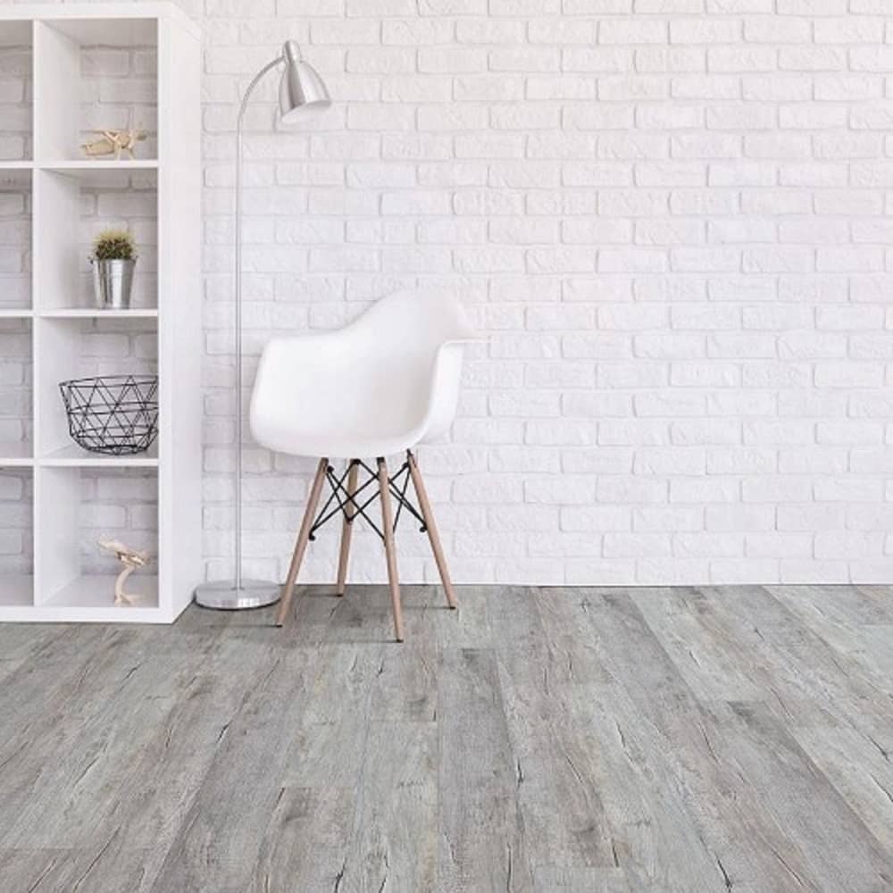 StoneCast LVP Waterproof Incredible Silver Rustic Oak 525203 Room