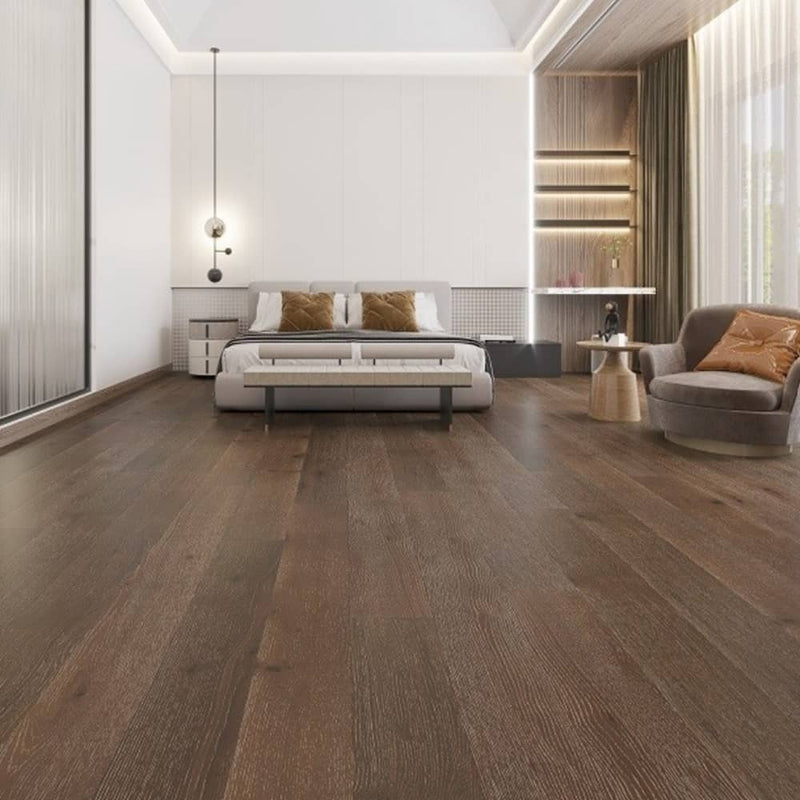 Create Flooring European Oak Engineered Hardwood Floor Vineyards Deerfield