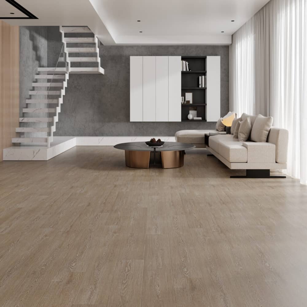 Suelo radiante laminado impermeable BHW Kingston compatible con Windsor 55212 