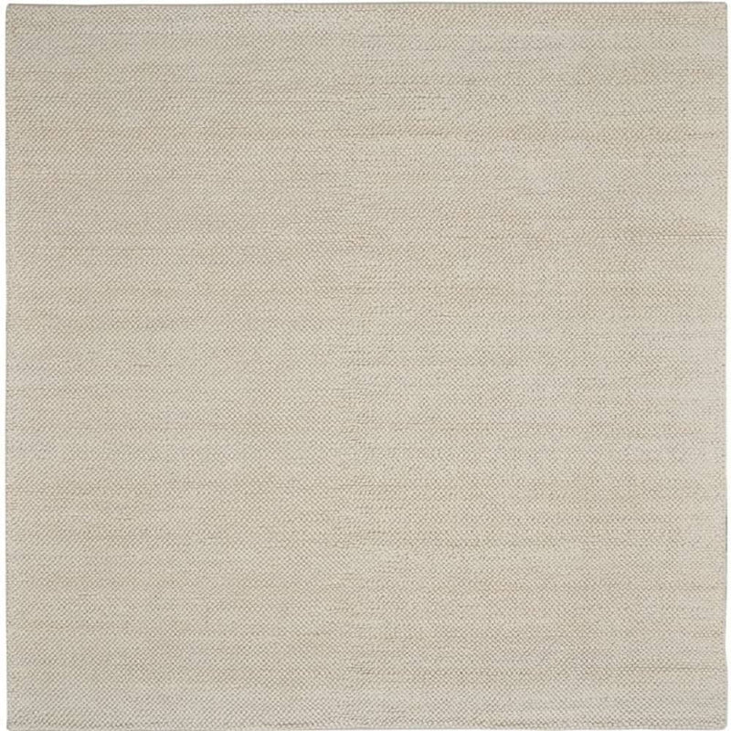 Calvin Klein Beach Rectangle Area Rug Textured Dots Cream Made in India