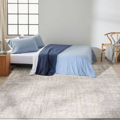 Calvin Klein Modern Abstract Rectangle Area Rug Rush Grey CK955 Made in Turkey