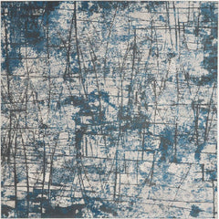 Calvin Klein Modern Abstract Rectangle Area Rug Vapor CK972 Made In Turkey
