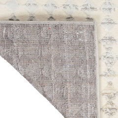 Calvin Klein Modern Geometric Rectangle Area Rug Rush Ivory Multicolor CK958 Made in Turkey
