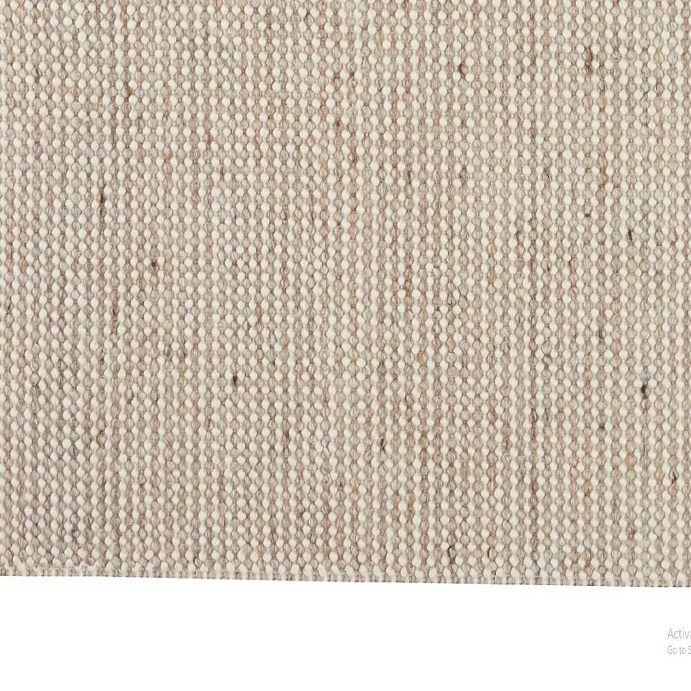 Calvin Klein Beach Rectangle Area Rug Textured Dots Natural Made in India