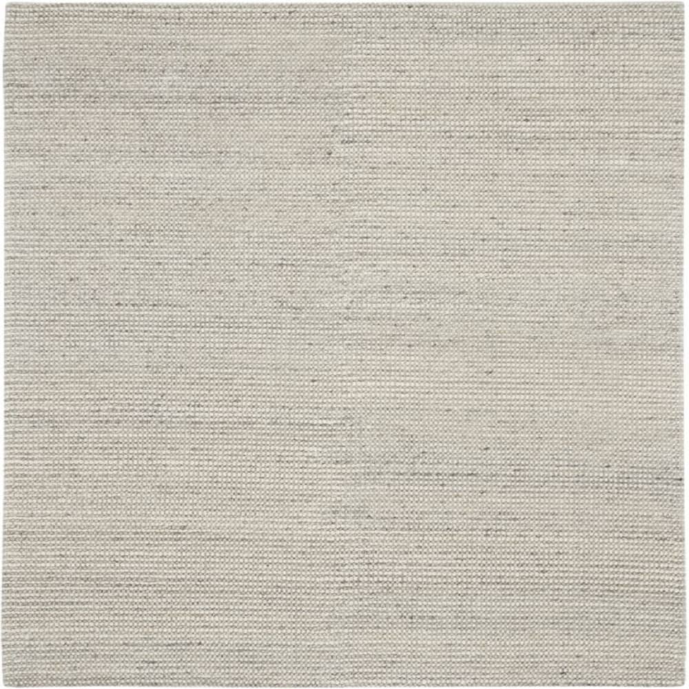 Calvin Klein Beach Rectangle Area Rug Textured Dots Sliver Made in India