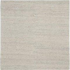 Calvin Klein Beach Rectangle Area Rug Textured Dots Sliver Made in India