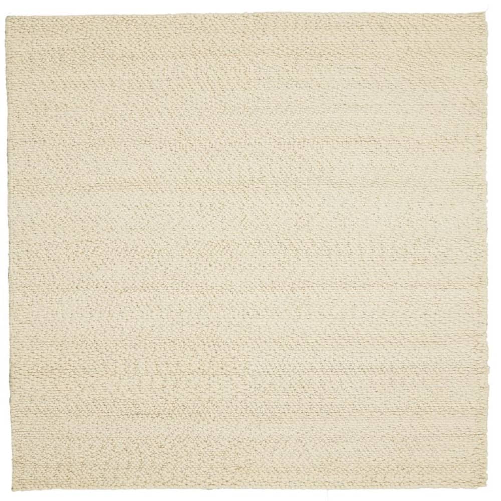 Calvin Klein Contemporary Solid Rectangle Area Rug Riverstone Ivory Made in India