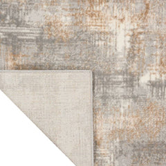Calvin Klein Modern Abstract Rectangle Area Rug Rush Grey Beige CK951 Made in Turkey