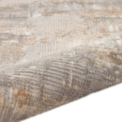 Calvin Klein Modern Abstract Rectangle Area Rug Rush Grey Beige CK951 Made in Turkey