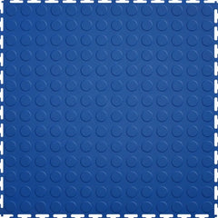 Perfection Coin Luxury Vinyl Tile Floating Floor Blue