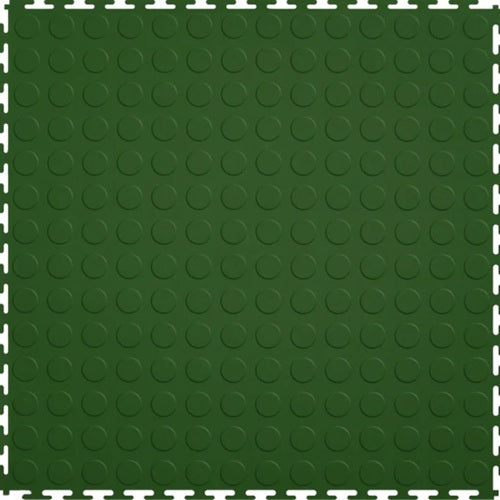 Perfection Coin Luxury Vinyl Tile Floating Floor Green