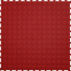 Perfection Coin Luxury Vinyl Tile Floating Floor Red