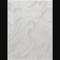DKNY Stylish Abstract Rectangle Area Rug Central Park West Grey Made in Turkey