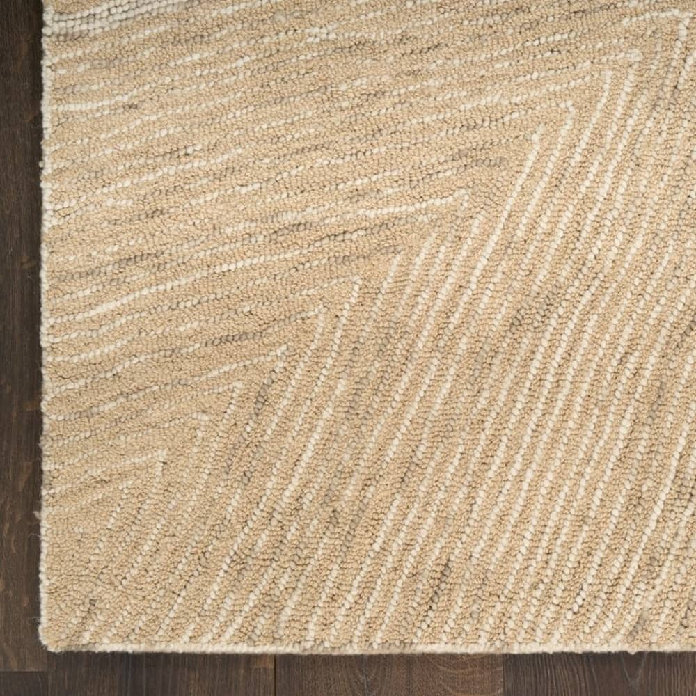 DKNY Modern Abstract Pattern Rectangle Area Rug Pure Angles Made in India