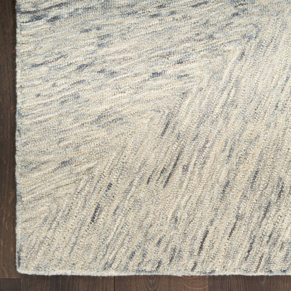 DKNY Modern Abstract Pattern Rectangle Area Rug Pure Angles Made in India