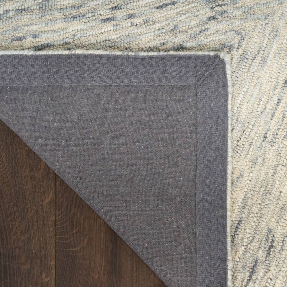 DKNY Modern Abstract Pattern Rectangle Area Rug Pure Angles Made in India