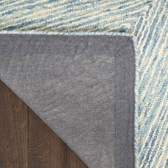 DKNY Modern Abstract Pattern Rectangle Area Rug Pure Angles Made in India