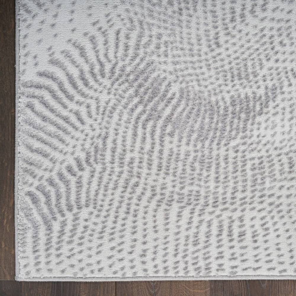 DKNY Stylish Abstract Rectangle Area Rug Central Park West Grey Made in Turkey