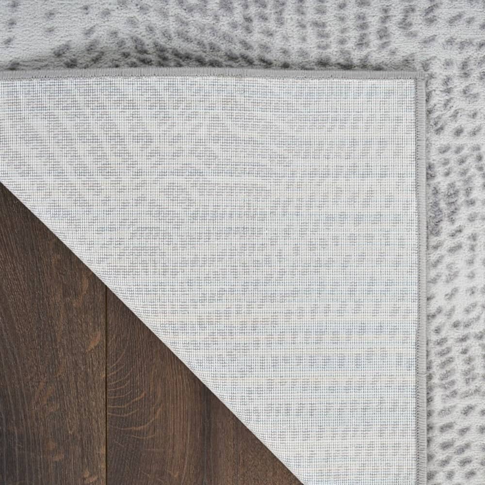 DKNY Stylish Abstract Rectangle Area Rug Central Park West Grey Made in Turkey