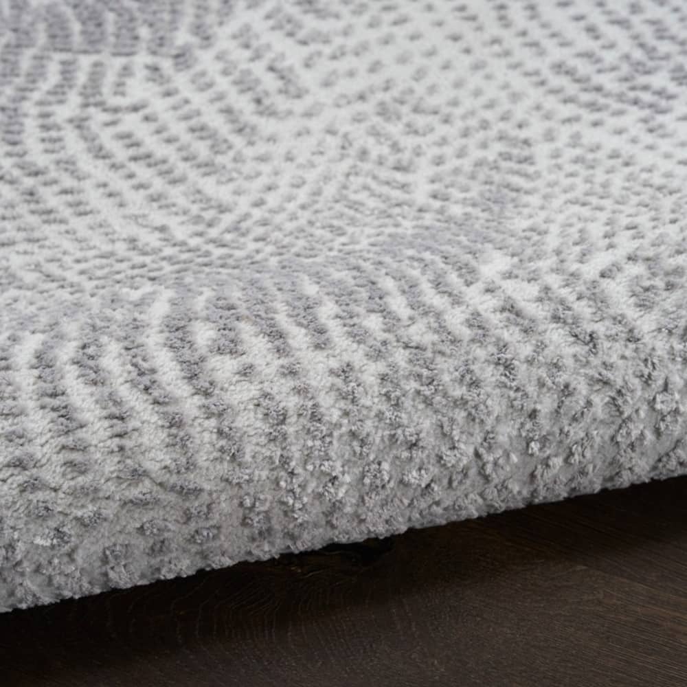 DKNY Stylish Abstract Rectangle Area Rug Central Park West Grey Made in Turkey