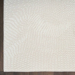 DKNY Stylish Abstract Rectangle Area Rug Central Park West Ivory Made in Turkey