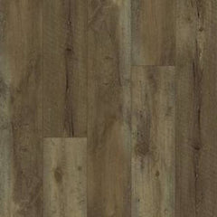 Suelo de vinilo de tablones anchos resistente al agua AquaShield SPC, roble tostado DS-104 
