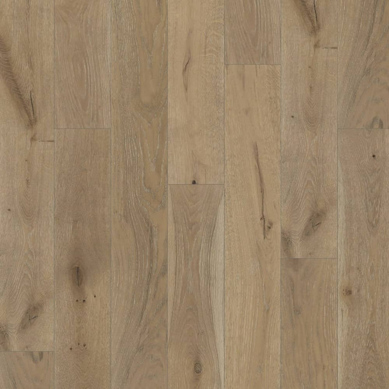 Enchanted European Oak Engineered Wide Plank Hardwood Floor - Carved Valleys Plank