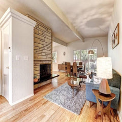 GreenHaven Smooth Eucalyptus Floor Tupelo Honey  Wide Plank Room