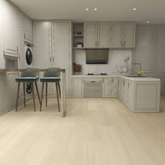 Essentials Water-Resistant Beige Laminate Floor Floating Floor Cloudbank - ESS11M_127 Kitchen