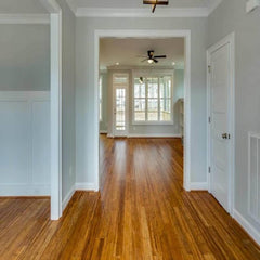 MFH GreenHaven Carbonized Bamboo Floor Hand Scraped Antiqued  Radiant Heating Compatible Room