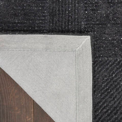 Michael Amini Modern Abstract Rectangle Area Rug Ma30 Star Black SMR01 Made In India