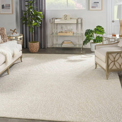 Michael Amini Modern Abstract Rectangle Area Rug Ma30 Star Ivory SMR03 Made In India
