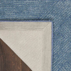 Michael Amini Modern Abstract Rectangle Area Rug Ma30 Star Blue SMR01 Made In India