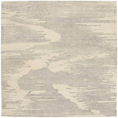 Michael Amini Modern Abstract Rectangle Area Rug Ma30 Star Ivory Grey SMR02 Made In India