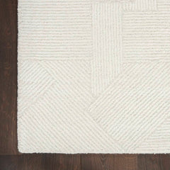 Michael Amini Modern Abstract Rectangle Area Rug Ma30 Star Ivory SMR01 Made In India