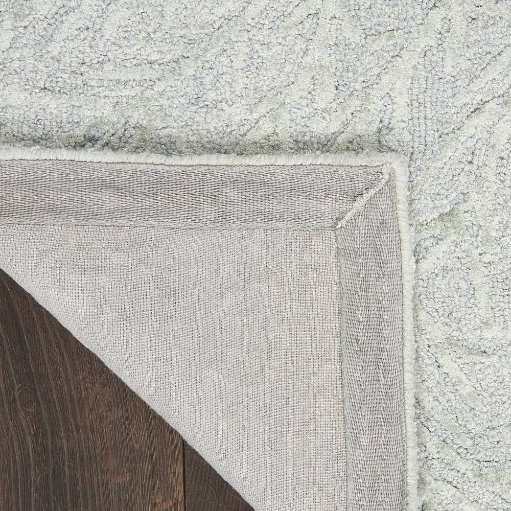Michael Amini Modern Abstract Rectangle Area Rug Ma30 Star Light Blue SMR03 Made In India
