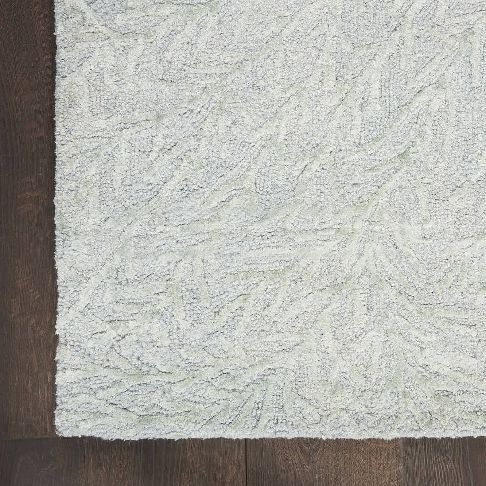Michael Amini Modern Abstract Rectangle Area Rug Ma30 Star Light Blue SMR03 Made In India