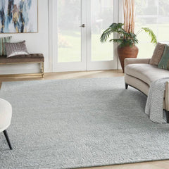 Michael Amini Modern Abstract Rectangle Area Rug Ma30 Star Light Blue SMR03 Made In India