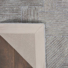 Michael Amini Modern Abstract Rectangle Area Rug Ma30 Star Slate SMR01 Made In India