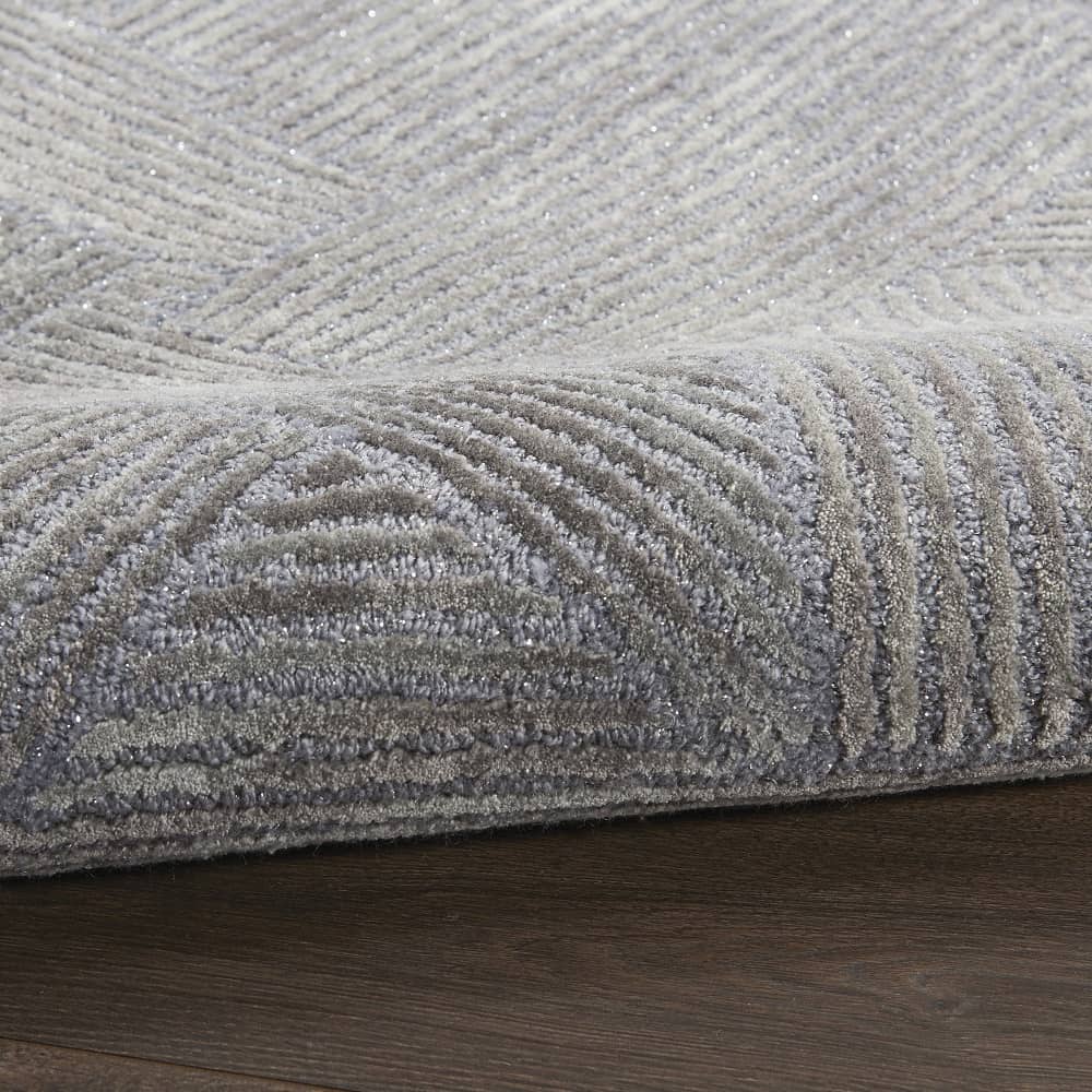 Michael Amini Modern Abstract Rectangle Area Rug Ma30 Star Slate SMR01 Made In India