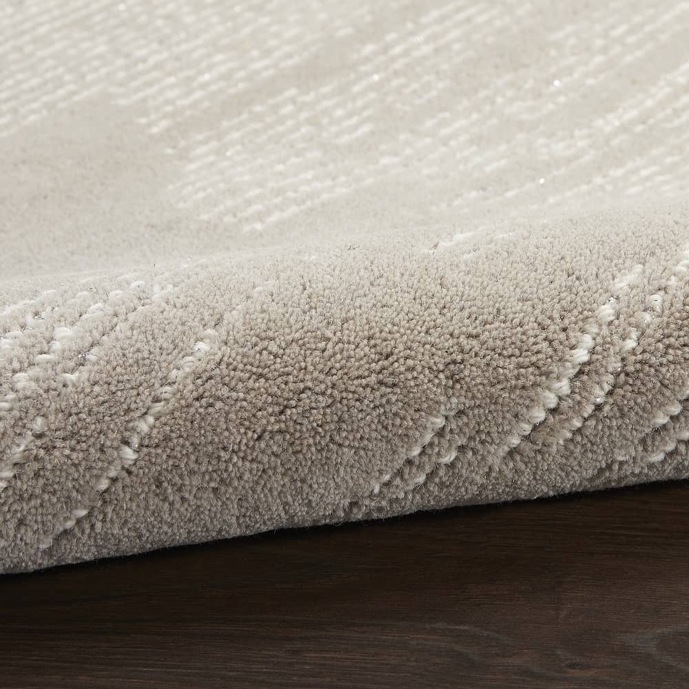Michael Amini Modern Abstract Rectangle Area Rug Ma30 Star Taupe Ivory SMR02 Made In India