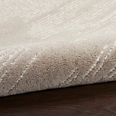 Michael Amini Modern Abstract Rectangle Area Rug Ma30 Star Taupe Ivory SMR02 Made In India