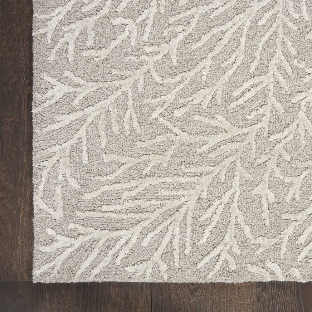 Michael Amini Modern Abstract Rectangle Area Rug Ma30 Star Taupe SMR03 Made In India