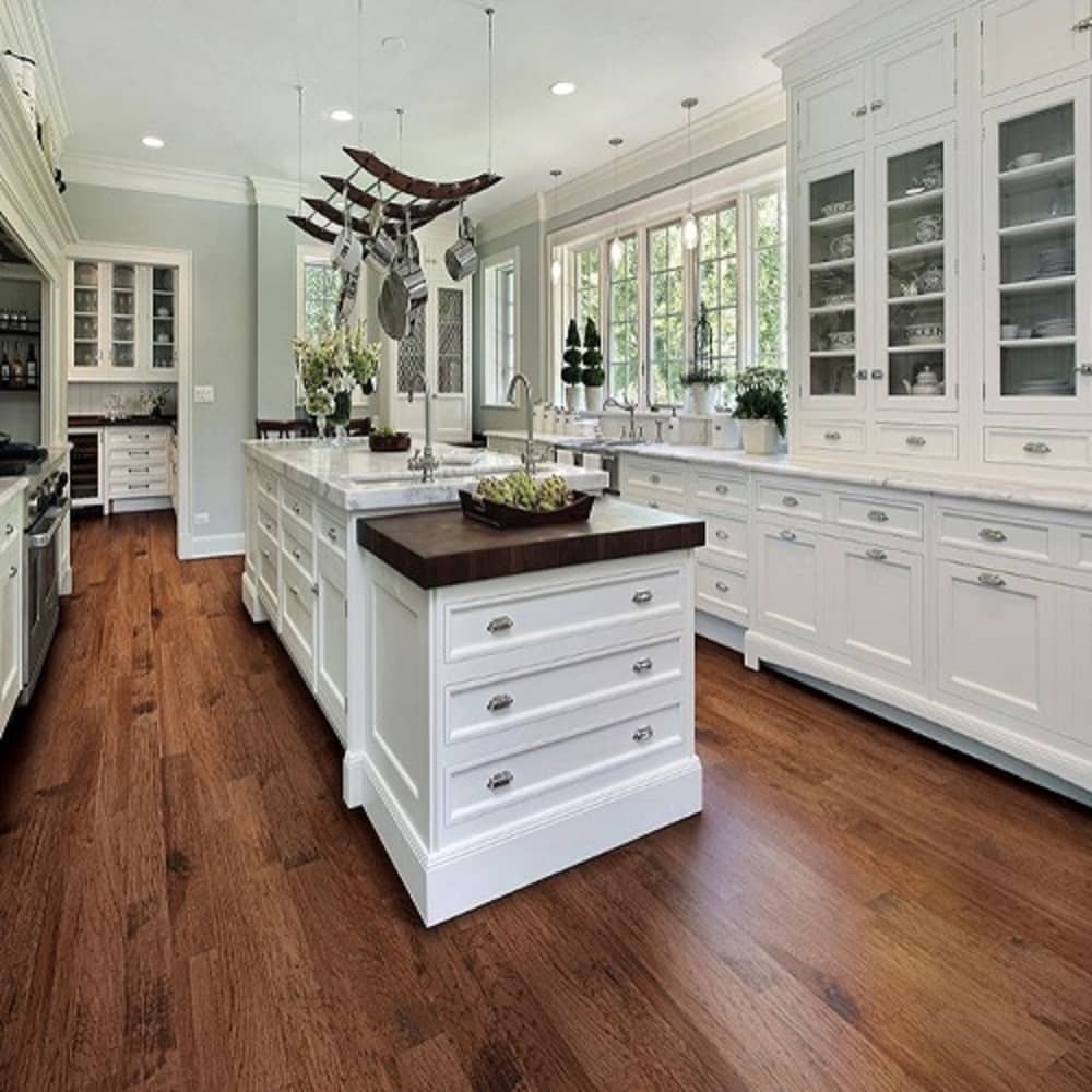 Mullican Artisanal Engineered Hickory Hardwood Floor Hadley Provincial