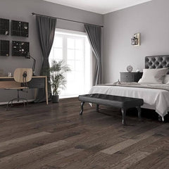 Mullican Artisanal Engineered Hickory Hardwood Floor Lincolnshire Granite