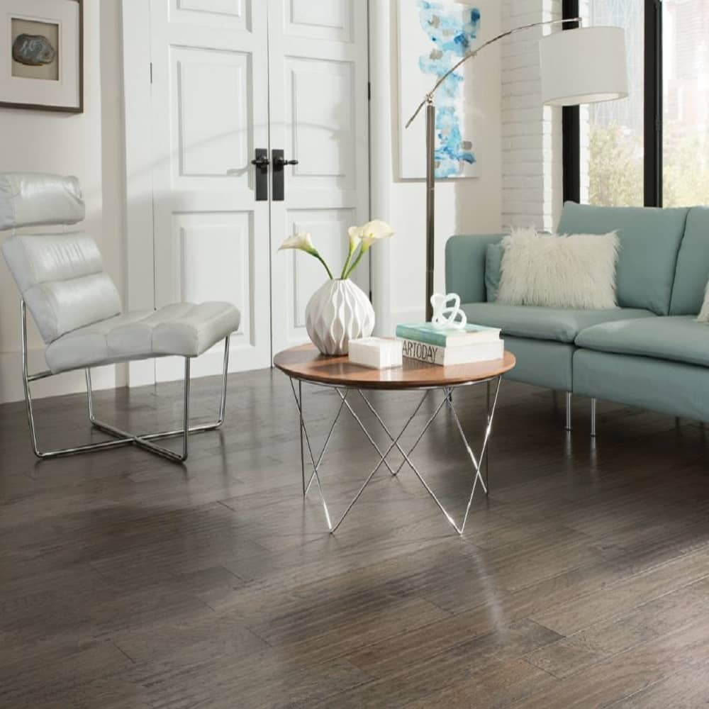 Mullican Artisanal Engineered Hickory Hardwood Floor Oakmont Granite
