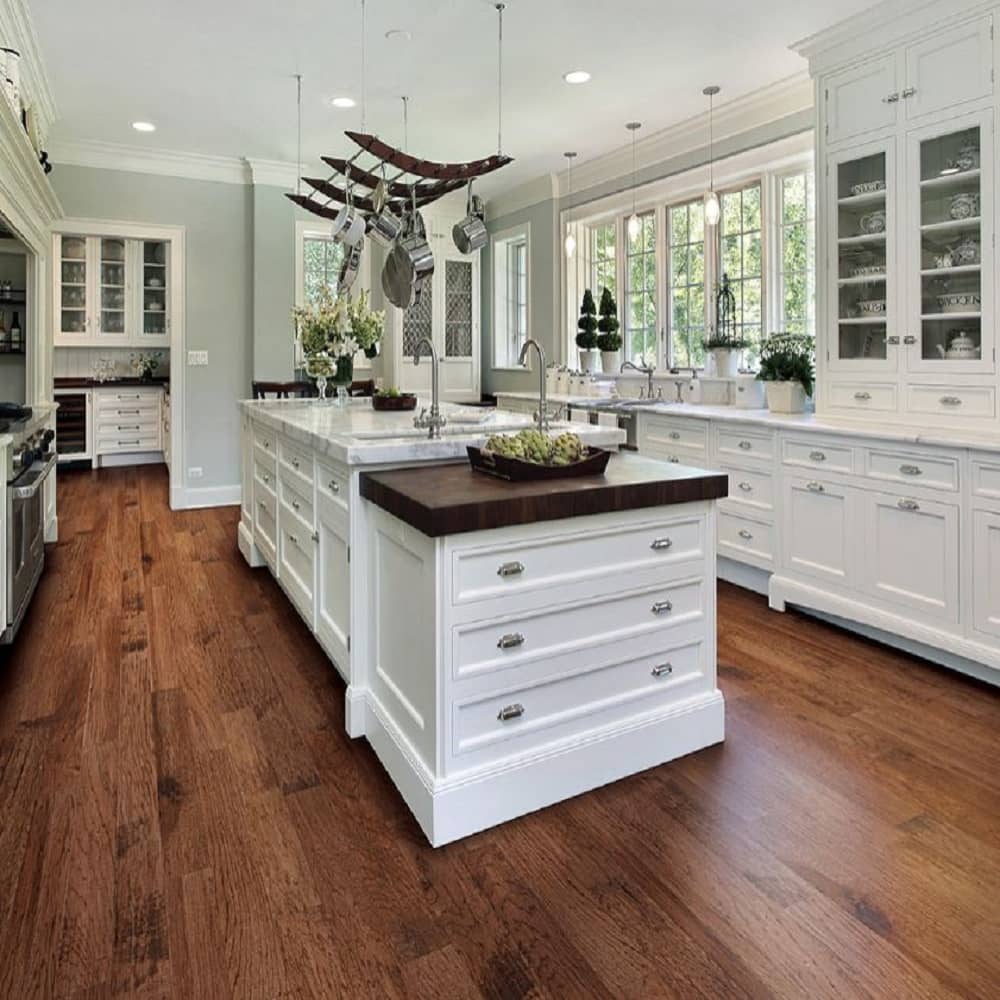 Mullican Artisanal Engineered Hickory Hardwood Floor Oakmont Provincial